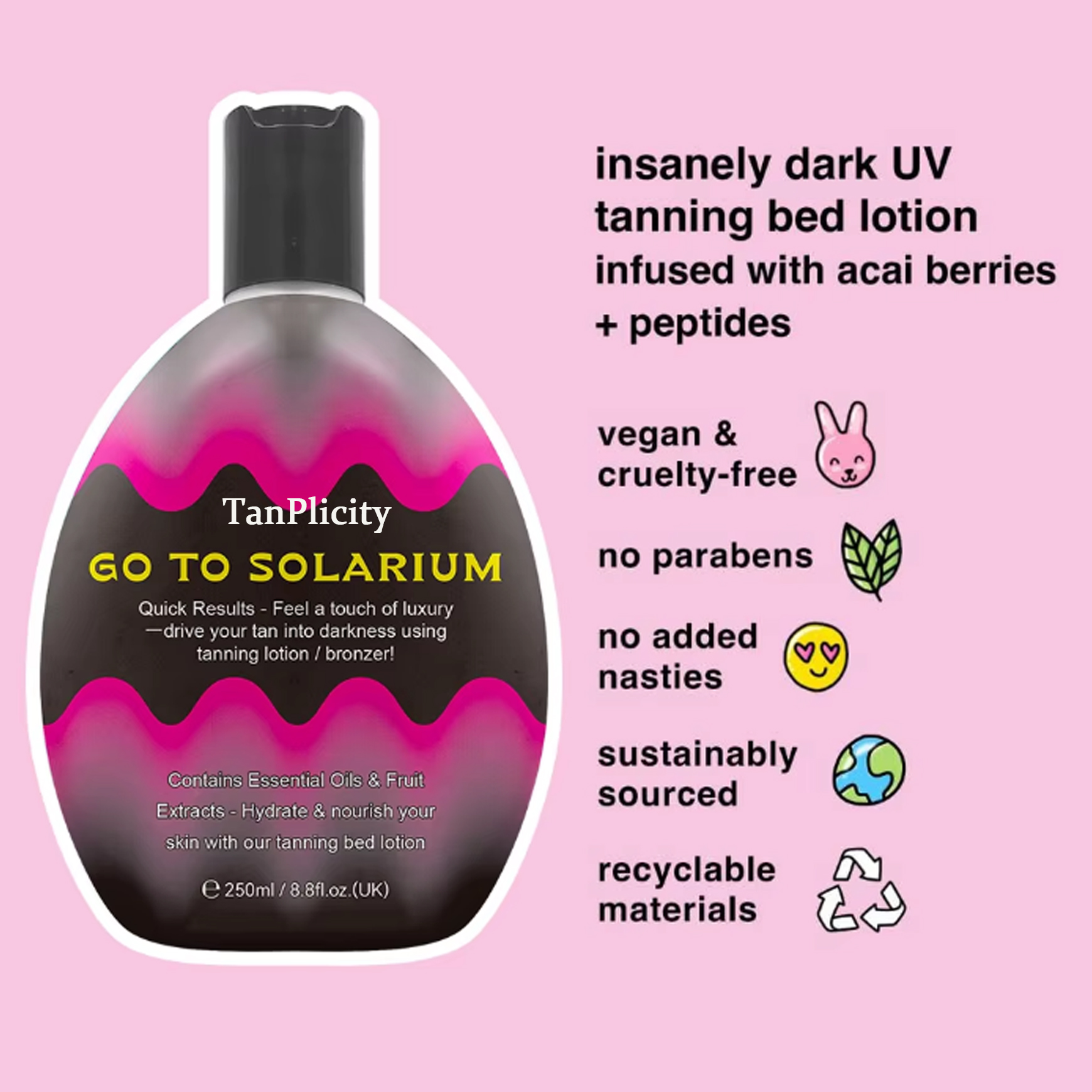 Private Label Natural Tanning Gradual Lotion for Carrot Tanning Lotion and Sunbed Tanning Lotion
