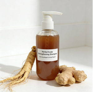 OEM Herbal Nourishing Scalp Strengthening Shampoo Anti-Hair Loss Volumizing for Thin &amp; Oily Hair Damaged Scalp ODM Private Label