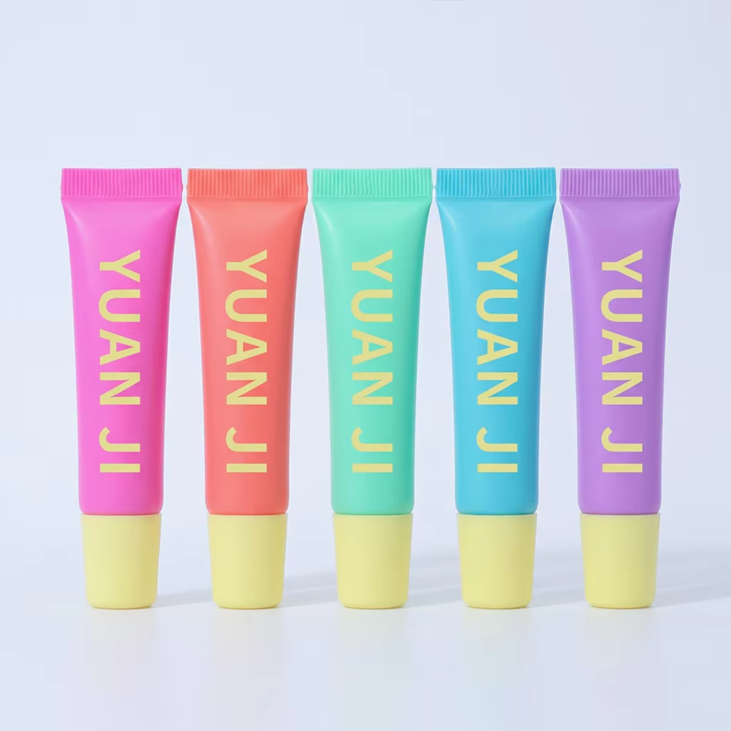 Popular 10ml 15ml Wholesale High Quality Custom Logo Screw Cap HDPE+LDPE+PP Squeeze Lip Gloss Lip Balm Skin Care Silk Screen