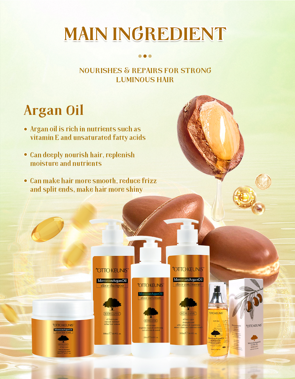 Hair Care Product Display
