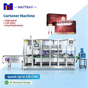 CE ISO CGMP Continuous Motion Bottle Blister Stick Cartoning Machine Automatic Box Packing Cartoner for Cosmetic Cartoning Line