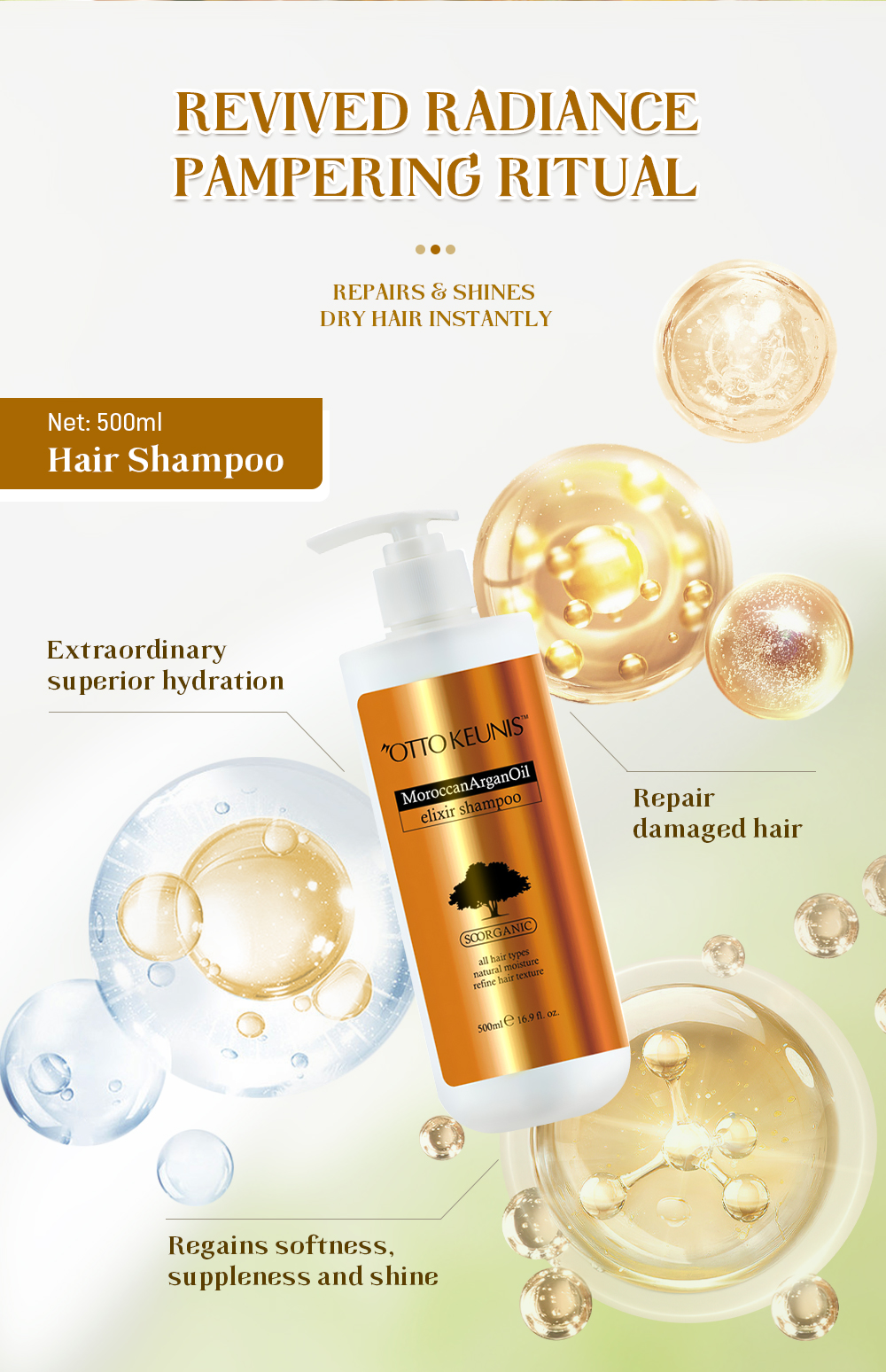 Hair Care Product Display