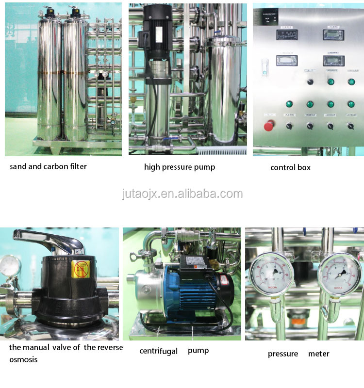 JUTAO RO Reverse Osmosis Cosmetic Homogenizer with 220V/380V Voltage and 50L-1000L Capacity