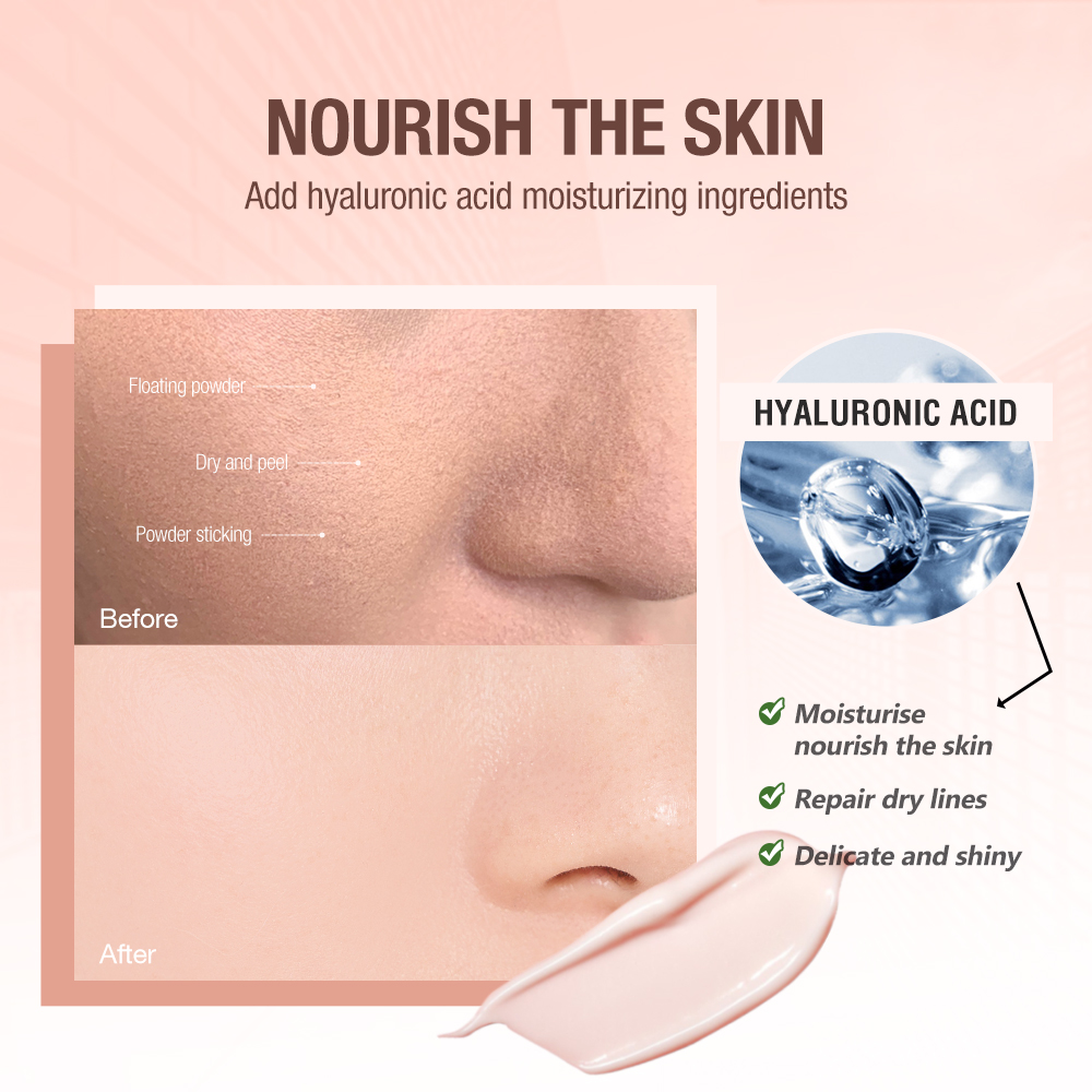 O.TWO.O Wholesale Custom Private Label No Logo Makeup Base Vegan Cosmetics Whitening Skin Face Primer