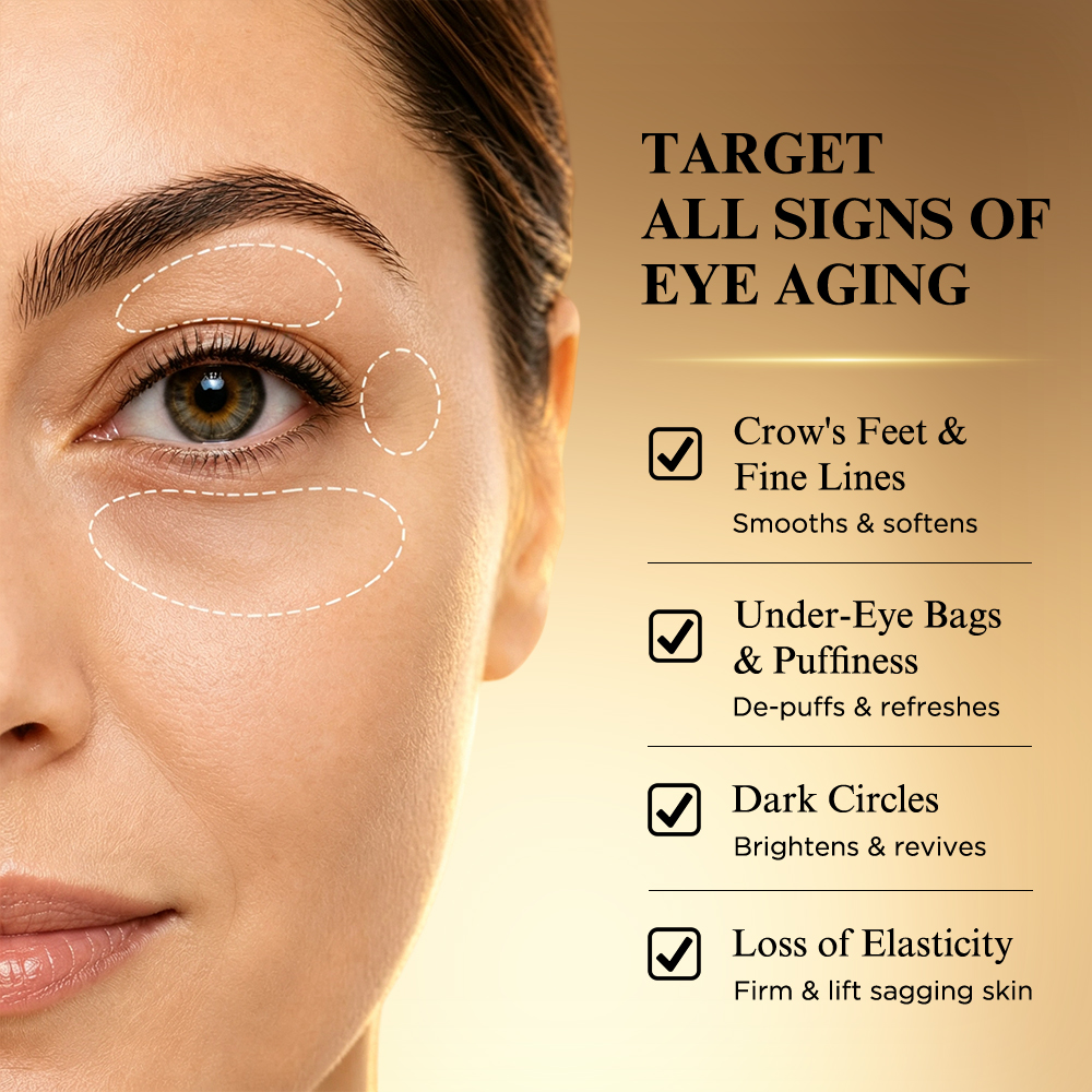 Private Label Anti-Wrinkle Eye Cream with Collagen for Eye Area Firming and Lifting Custom Formula Service