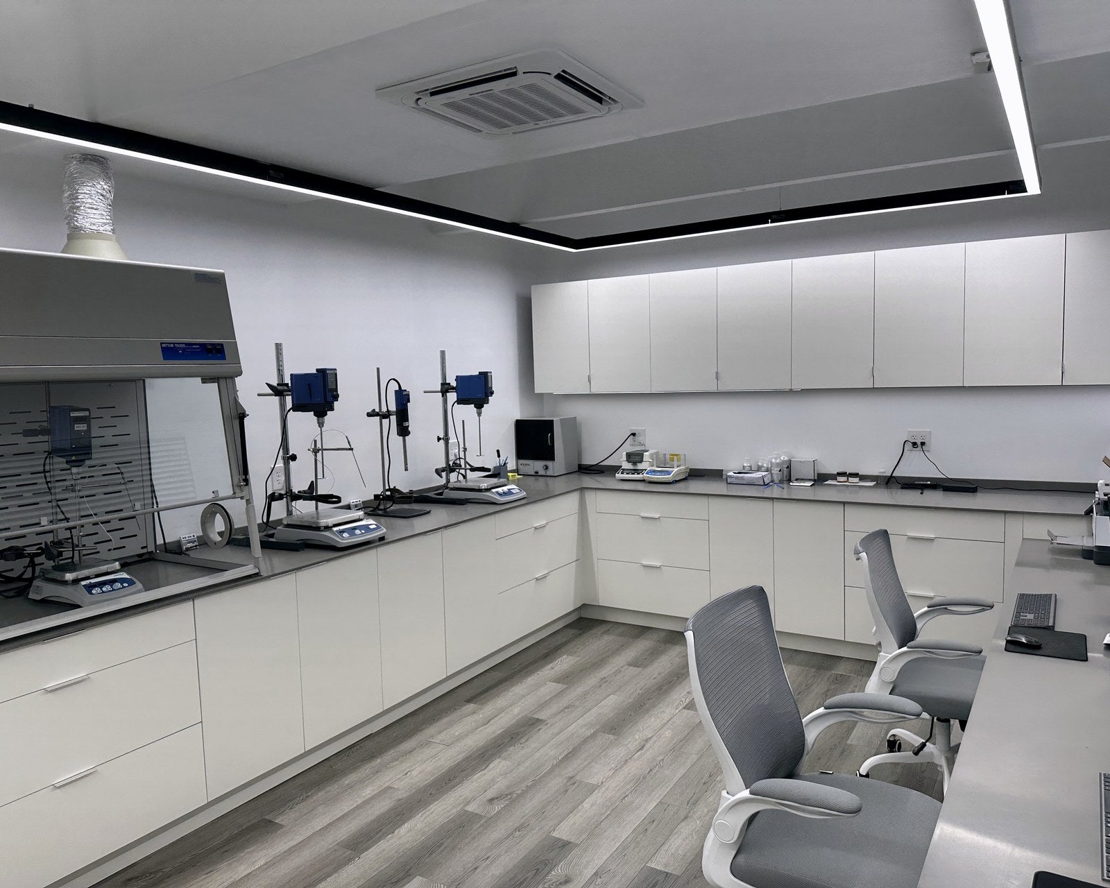 ALFA MFG cosmetic R&D analytical facility
