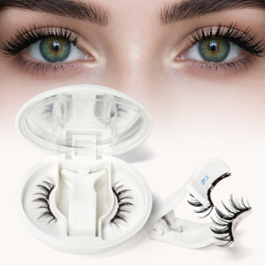 Wholesale Soft Magnetic Eyelashes Extensions with Reusable Applicator Kit Manufacturer Glue Free Wear ISO 22716 Certified