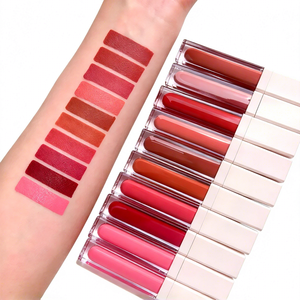 Custom Private Label Vegan Lip Gloss Matte Liquid Lip Balm Waterproof Moisturizing Tinted Plumping Gloss