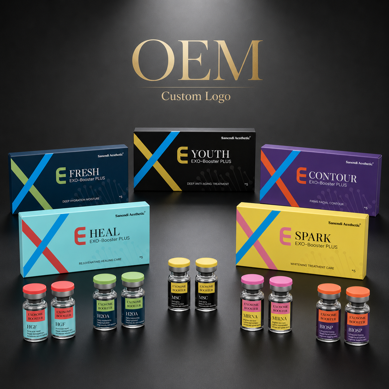 EXO-BIO Facial Serum Ampoule Series