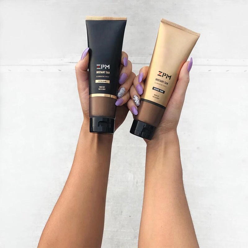ZPM OEM/ODM Private Label Natural Body Tune Instant Tan Ultra Dark Sunless Tanning Lotion