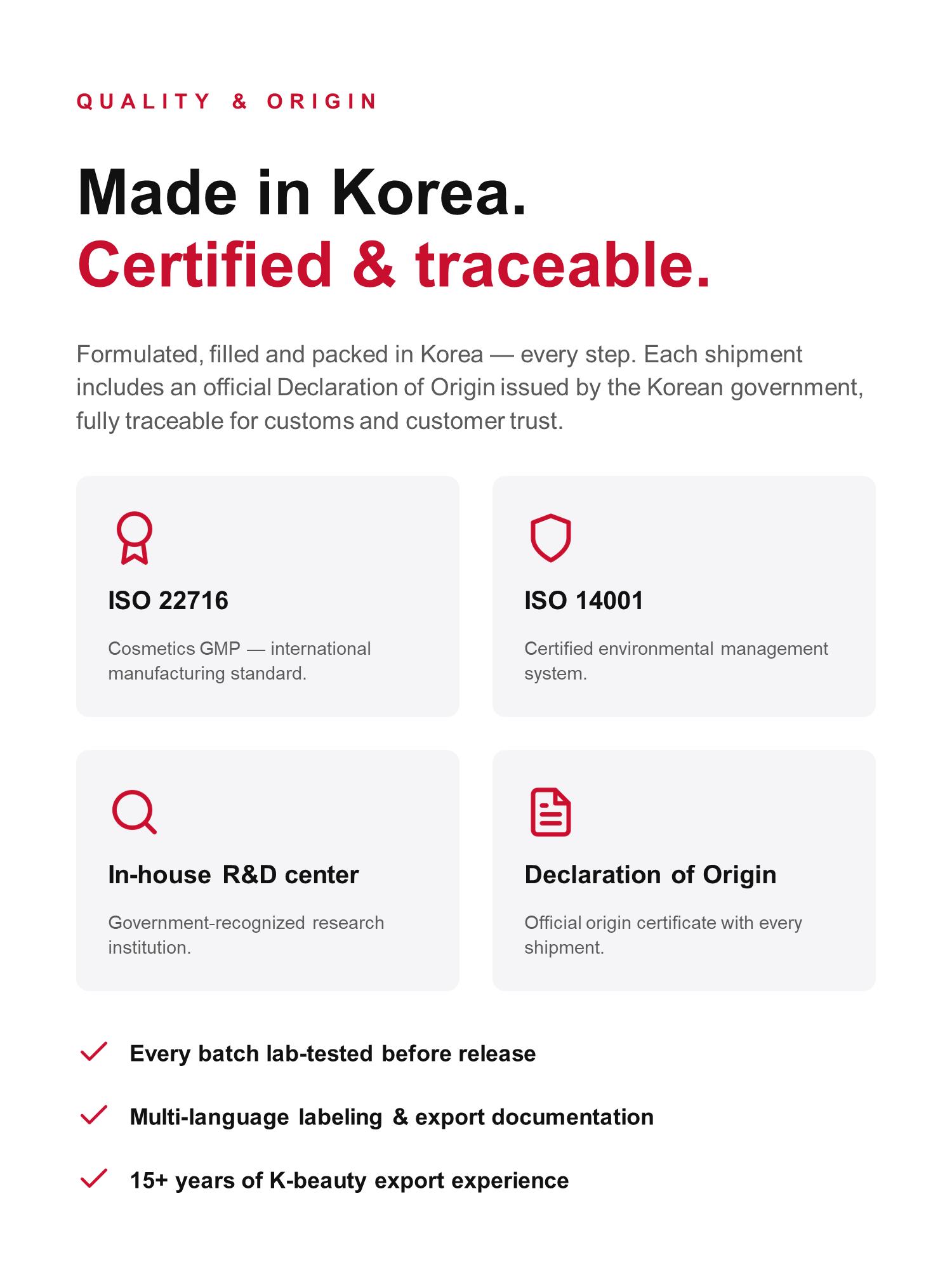 Korean Cosmetics OEM ODM Product Display 6