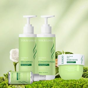 OEM ODM Mint & Tea Tree Shampoo with Anti-Dandruff & Scalp Treatment for Oily Hair