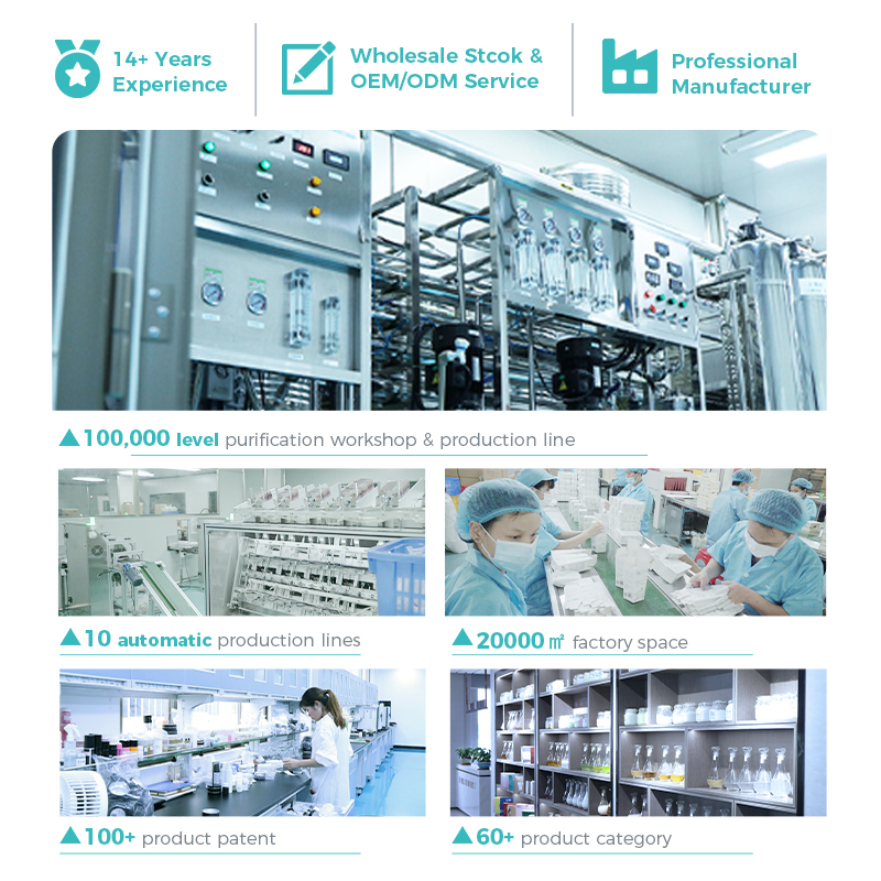 OEM ODM Cosmetic Manufacturer Private Label Facial Serum and Face Cream Custom Formula Skin Care Products Processing