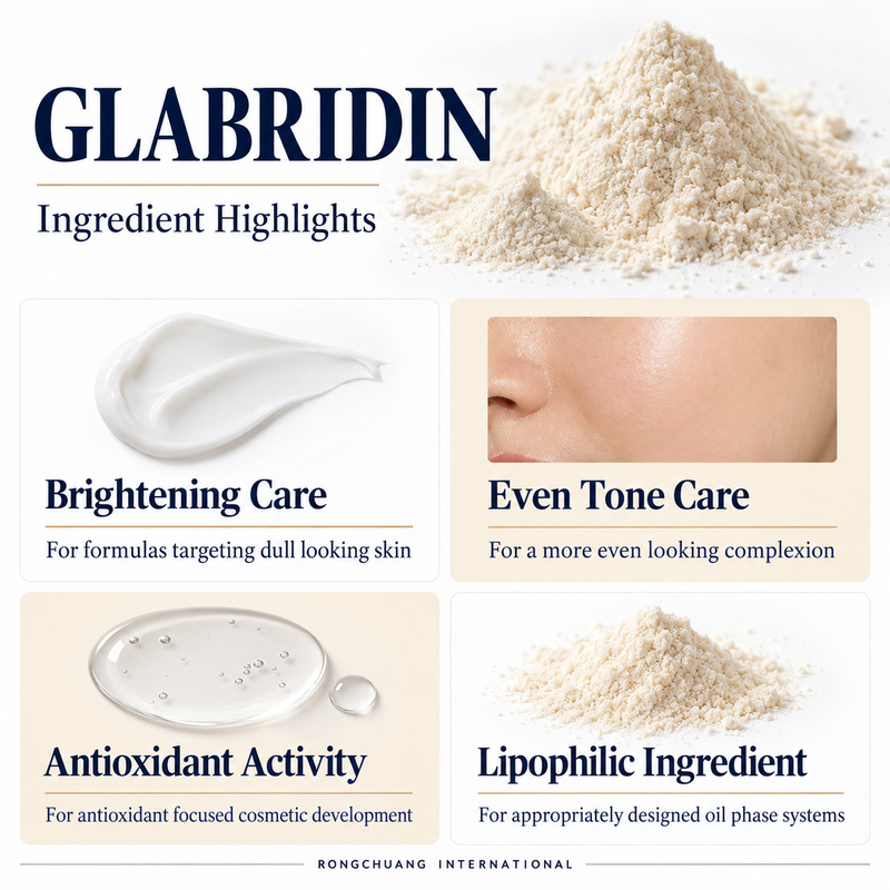 Wholesale Bulk CAS 59870-68-7 Cosmetic Raw Material Skin Brightening Antioxidant Glabridin Powder