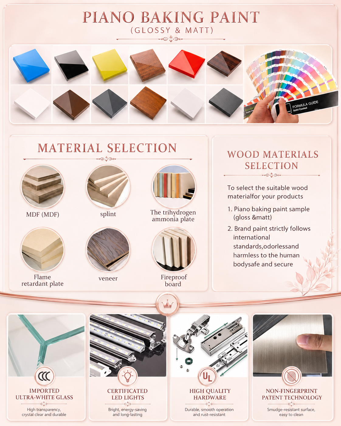 Premium Material Selection