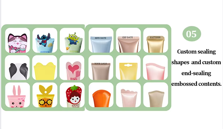 Cosmetic tube packaging option