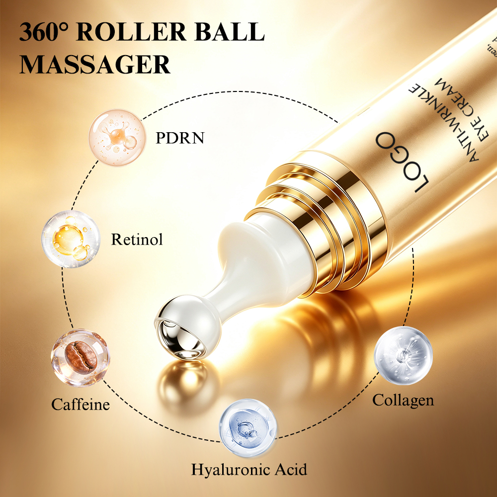 Private Label Anti-Wrinkle Eye Cream with Collagen for Eye Area Firming and Lifting Custom Formula Service