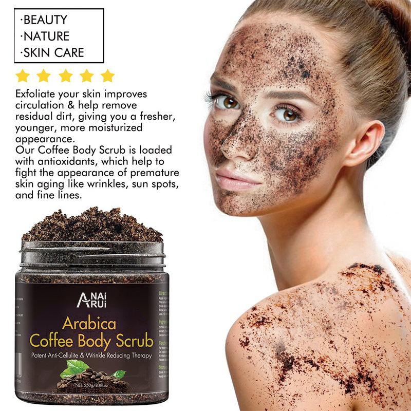 OEM Customize Ingredient Organic Herbal Women Body Scrub Cream Moisturizing Hydrating Exfoliating Peeling GMP Certified for Home