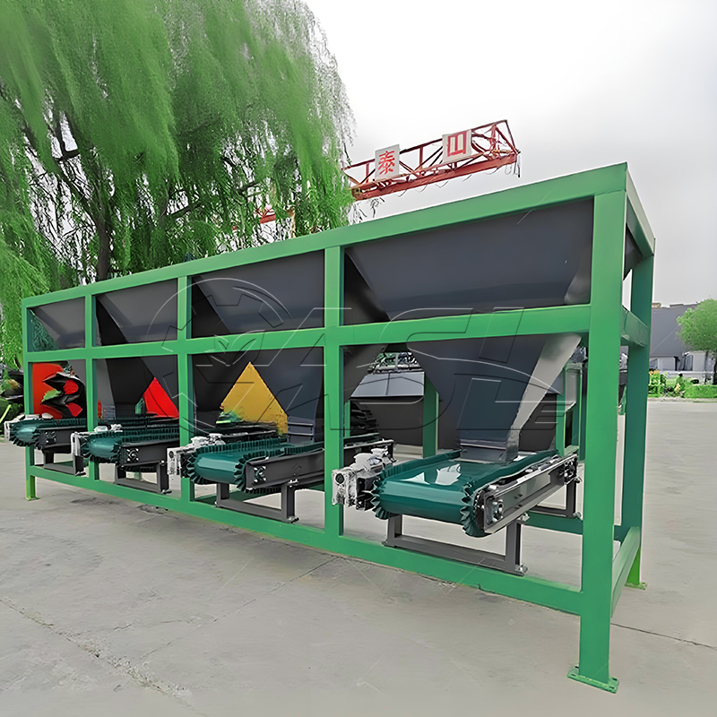 Fast-Calibration High-Accuracy Dynamic Batching System with Self-Check Function Motor for Organic Fertilizer Formula Adjustments