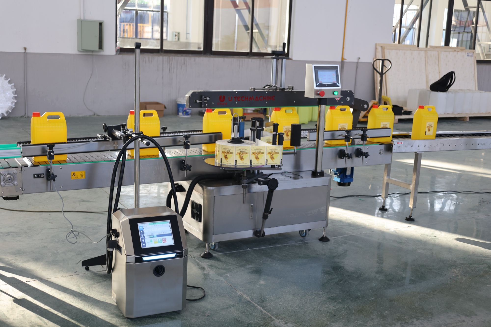 Inkjet coding machine