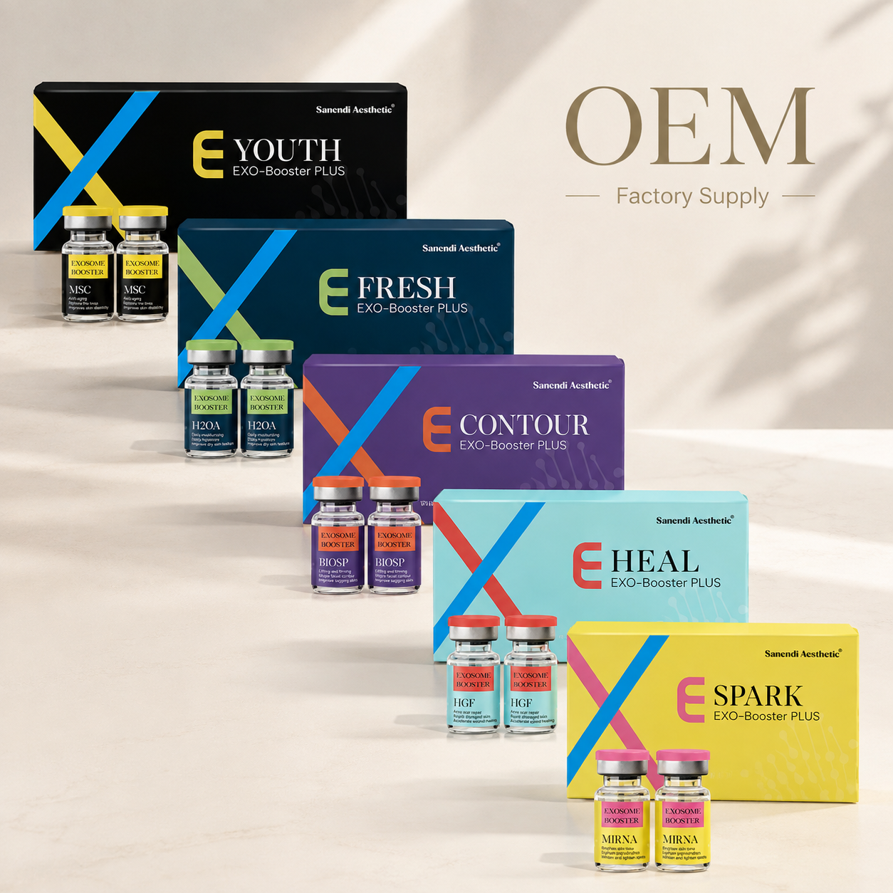 Cosmetic Serum Display