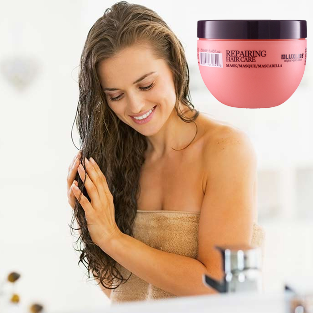 LUXLISS Salon Profression High Quality Damage Repair Keratin Collagen Hair Care Treatment Nourish Moisture Repairing Hair Mask