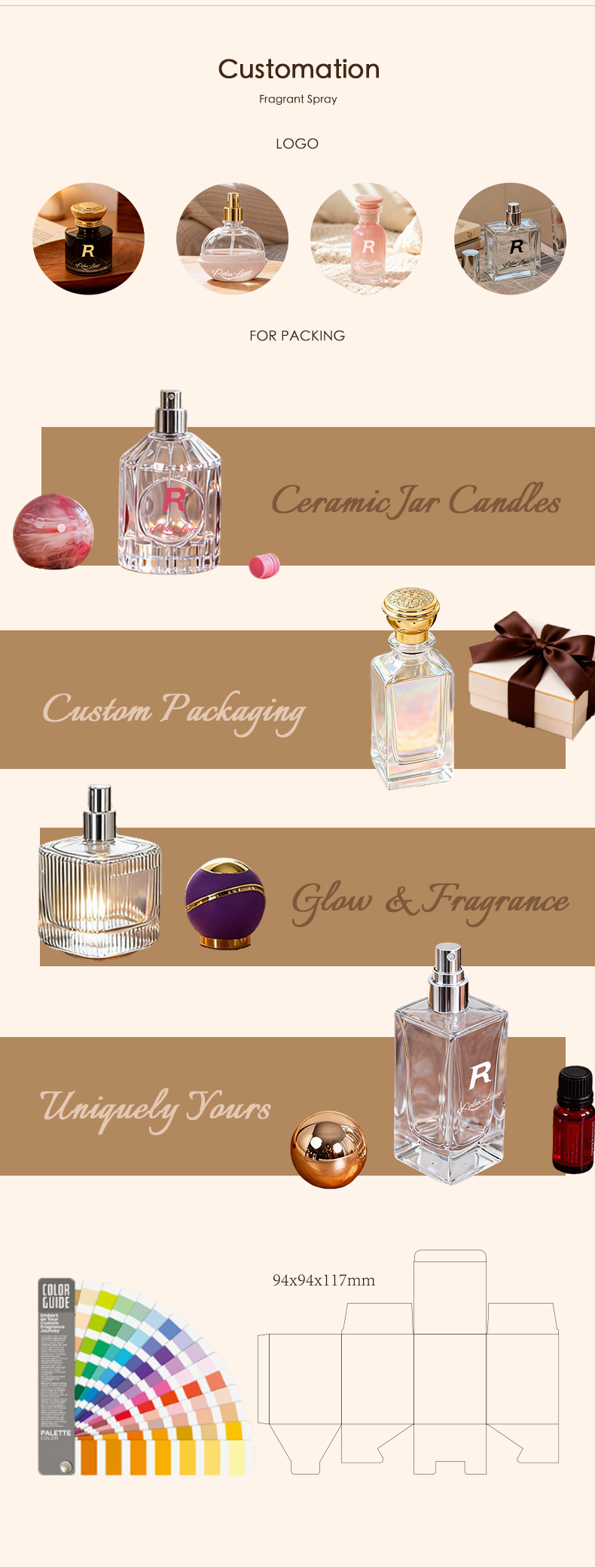 Packaging and Fragrance Variety