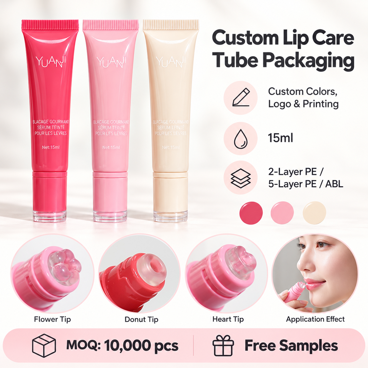 Lip Balm Tube Details