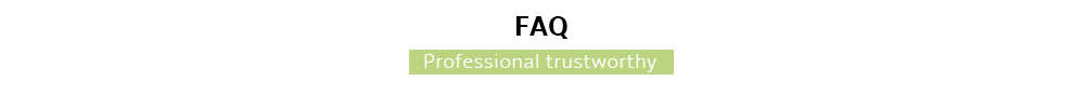 FAQ Overview