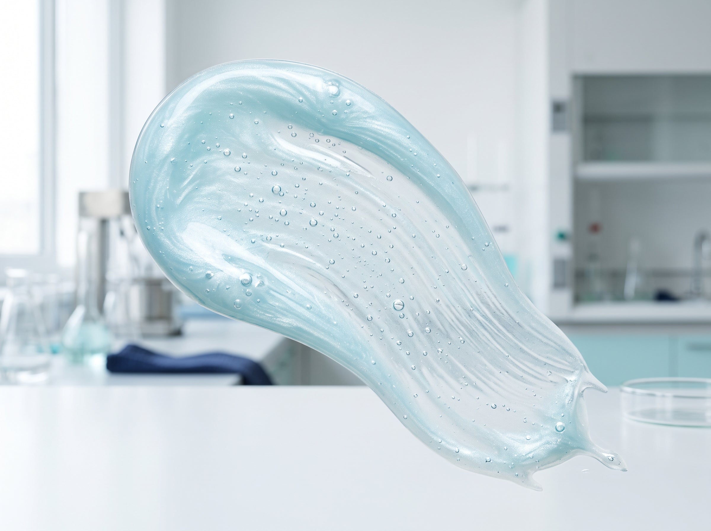 Specialty beauty formulations in contract sachets
