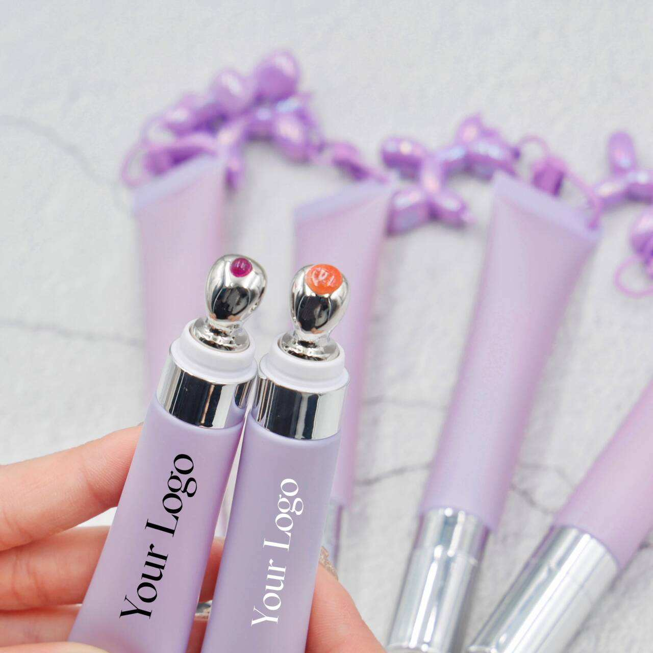 Private Logo Luxury Tube Balm Lip Beauty Clear Lip Plumper Gloss Private Label Lip Plumper Oil Tint