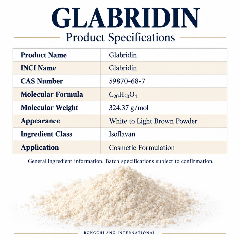 Wholesale Bulk CAS 59870-68-7 Cosmetic Raw Material Skin Brightening Antioxidant Glabridin Powder