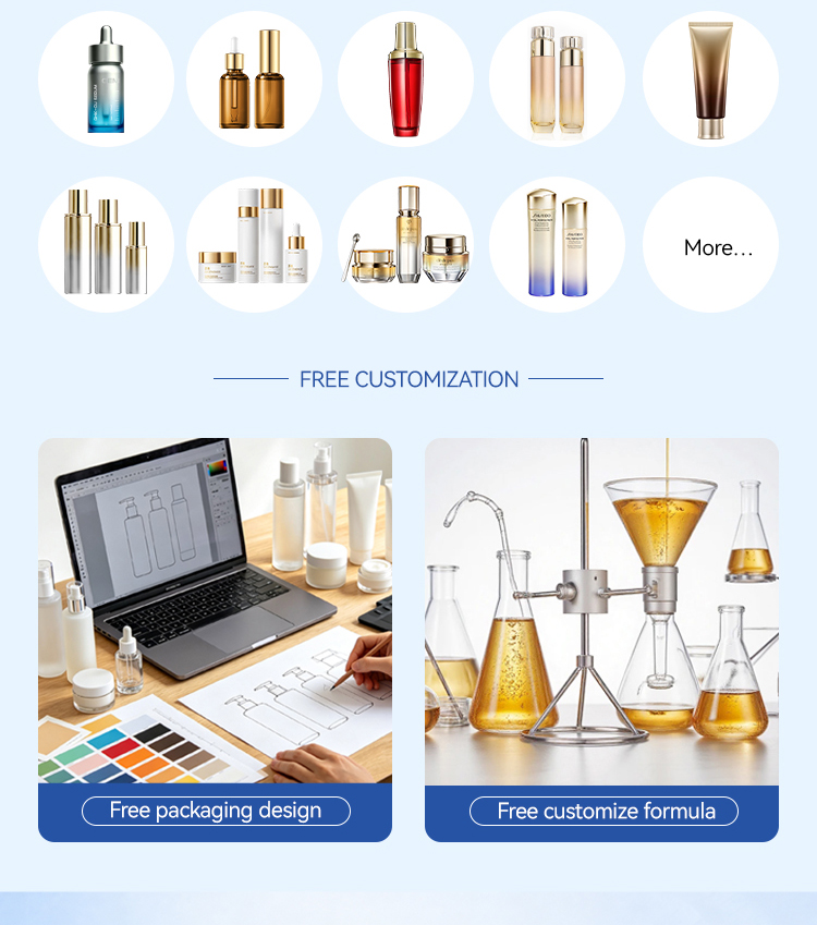 Private Label Face Cream & Lotion Nourishing Brightening Calming Moisturizer Improve Dull Dry Sensitive Uneven Facial Skin