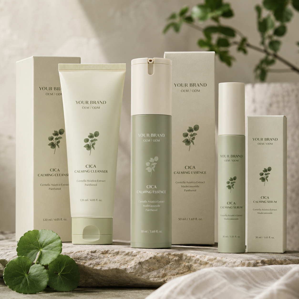Korea K Beauty OEM ODM Skincare Products Private Label Facial Serum Ampoule Cream Manufacturer