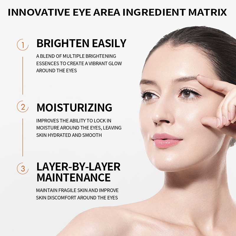 Organic Sheep Placenta Anti Wrinkle Fine Lines Eye Bags Moisturizing Hydrating Customizable Bulk Anti Aging Eye Cream