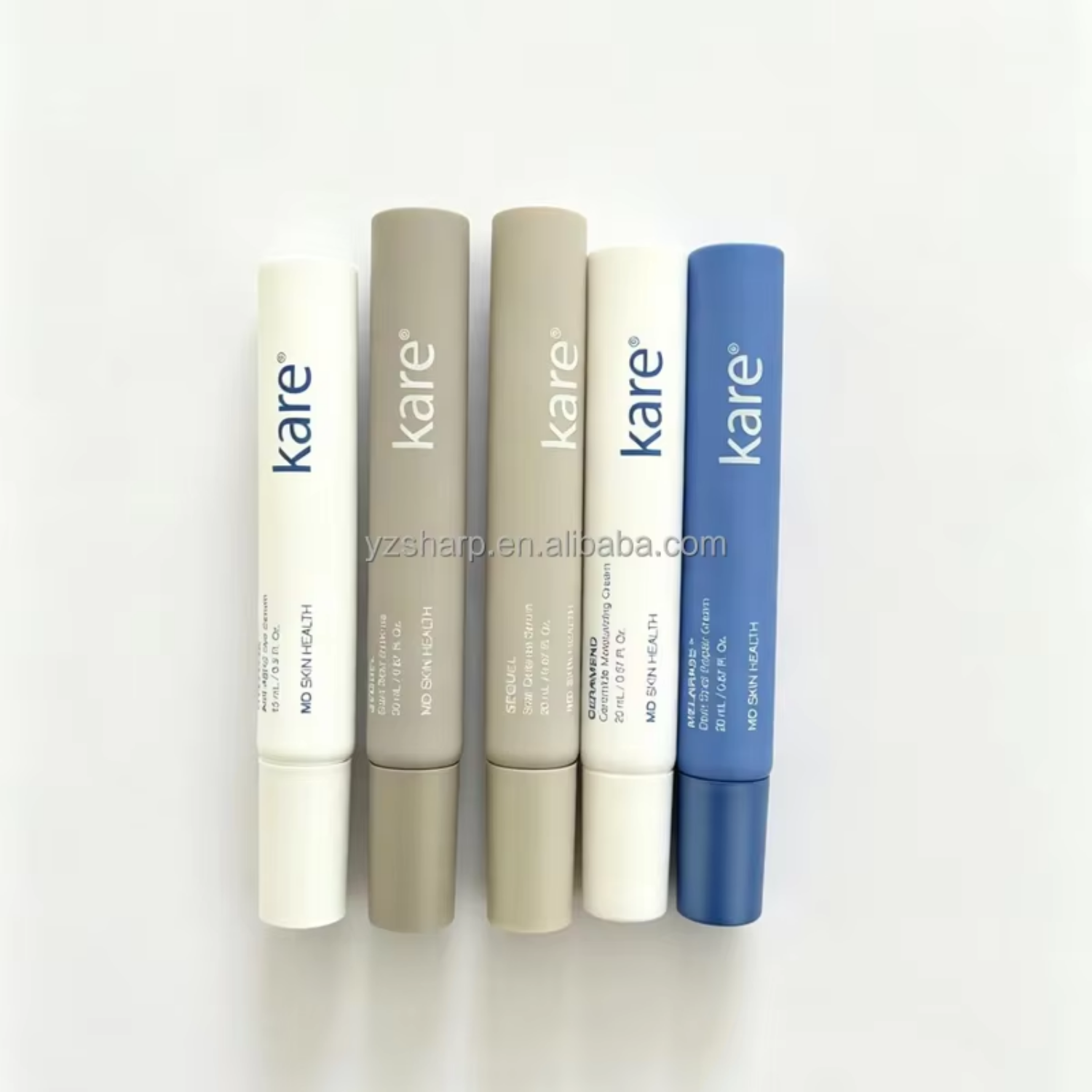 200ml PE Soft Face Wash Tubes Body Cream Hand Cream Shampoo Tube Packaging Empty Plastic Cosmetic Tube