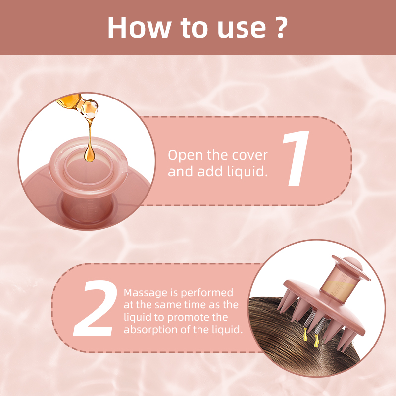 Hair Oil Dispenser Function View 4