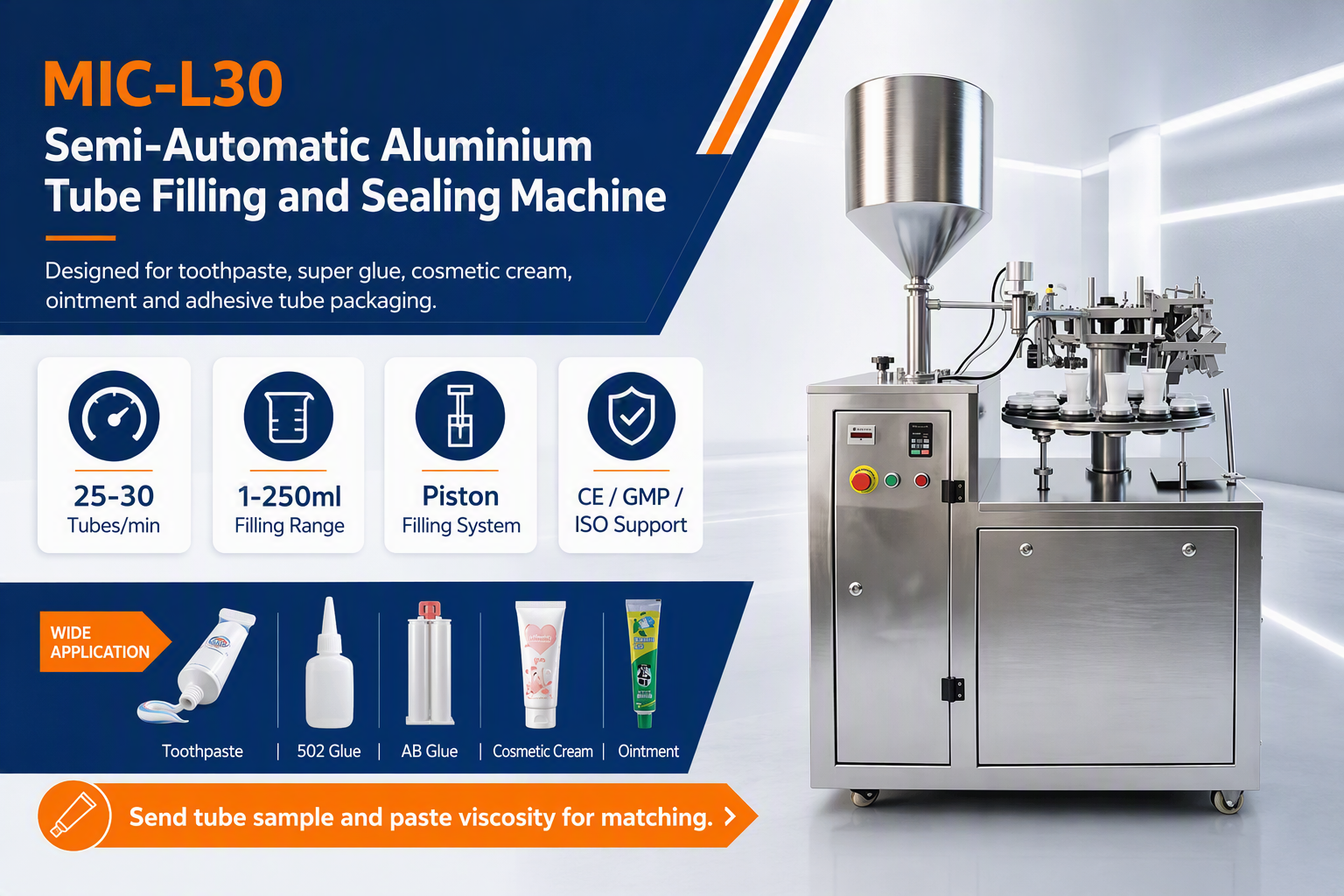 Tube Filling Machine Overview 1