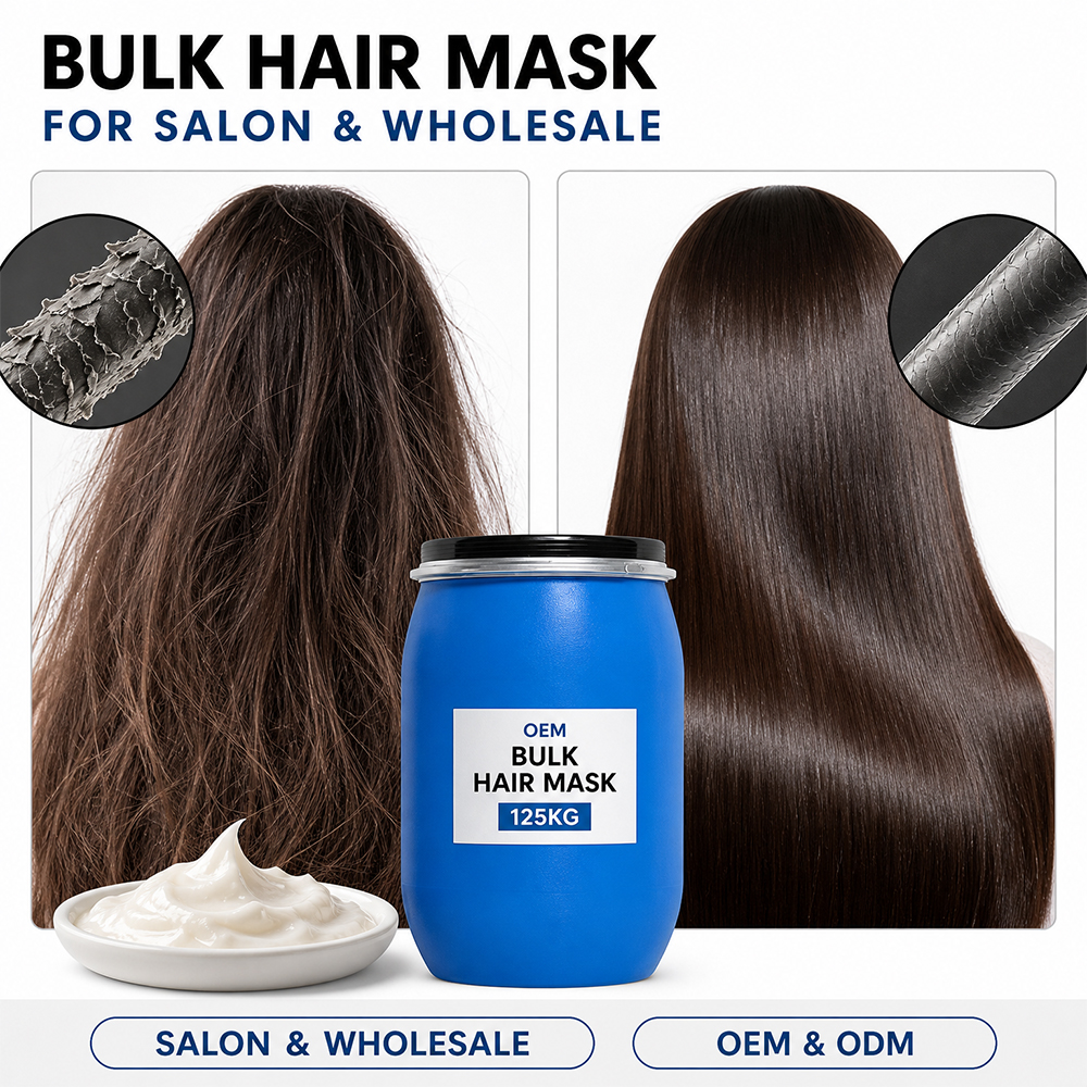 Bulk Hair Care Hair Mask Wholesale OEM Private Label Salon Barber Deep Conditioning Mask for Damaged Hair Bulk Order Supplier