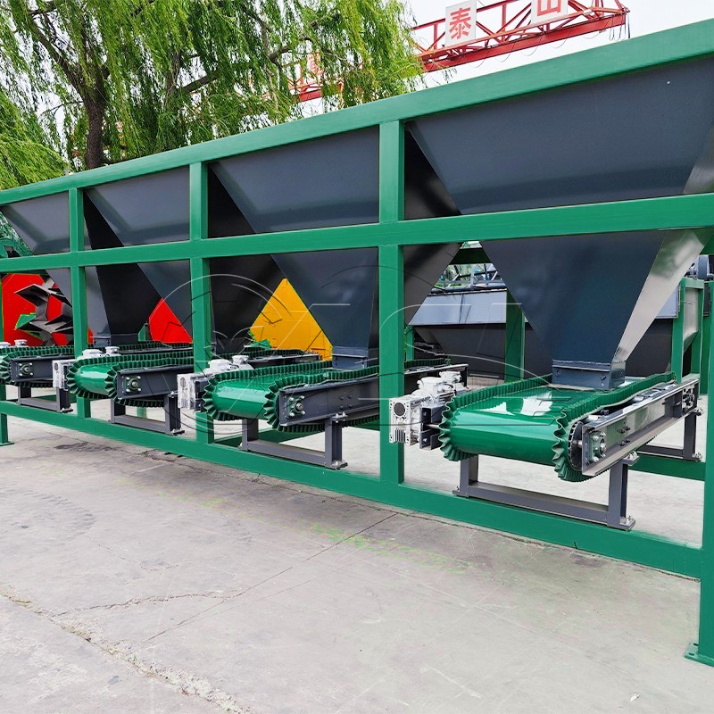 Fast-Calibration High-Accuracy Dynamic Batching System with Self-Check Function Motor for Organic Fertilizer Formula Adjustments