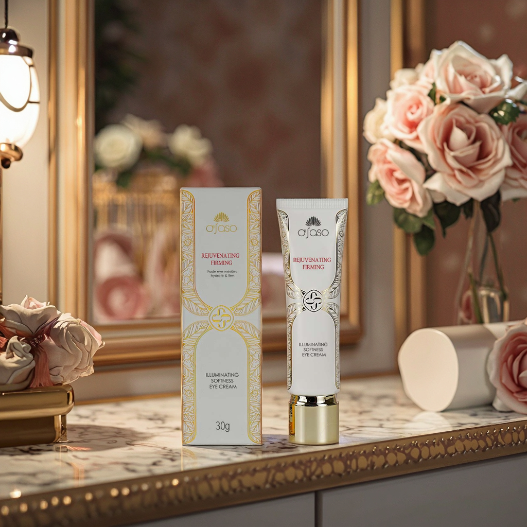 Customizable 30g Hyaluronic Acid Infused Anti-Wrinkle Eye Cream Rejuvenating Firming Essence Hydrating Illuminating for All Skin