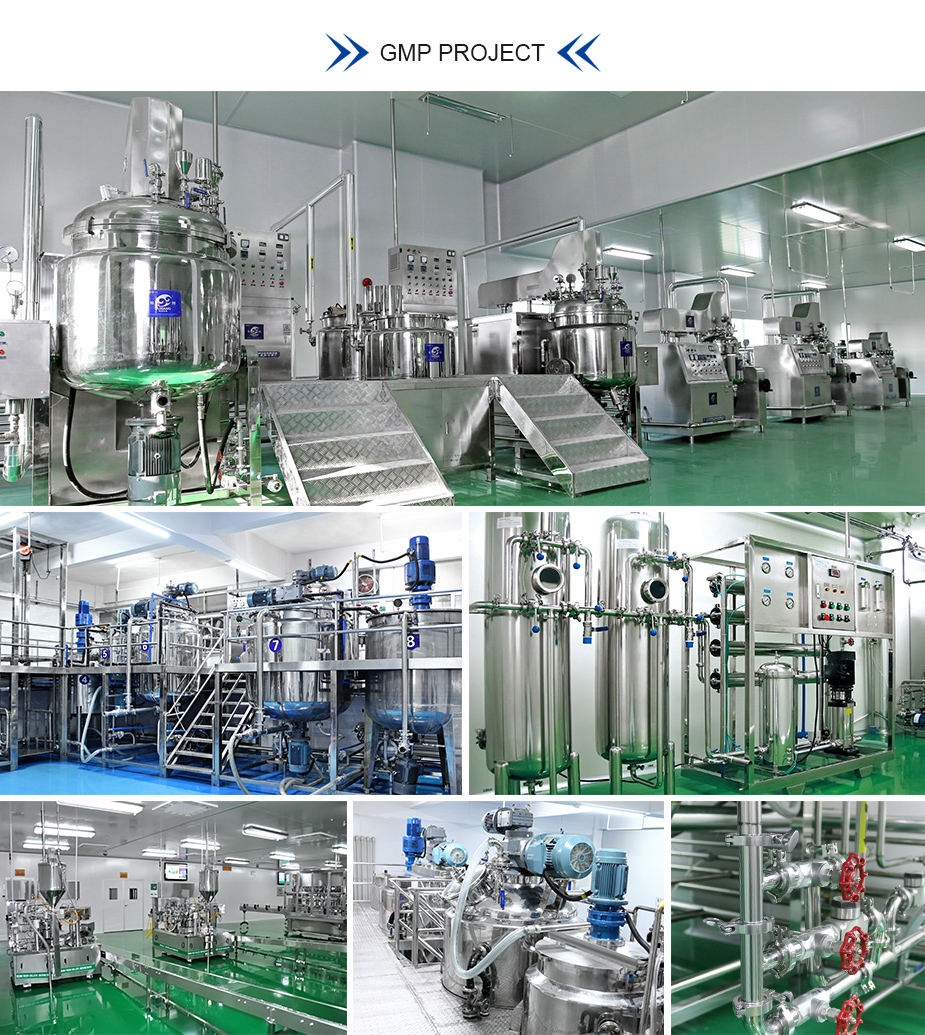 100L Vacuum Cosmetic Mixing Machine for Making Keratin Shampoo