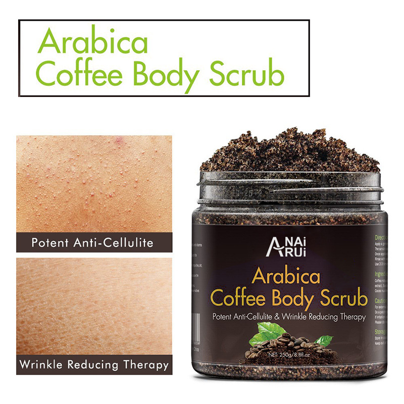 OEM Customize Ingredient Organic Herbal Women Body Scrub Cream Moisturizing Hydrating Exfoliating Peeling GMP Certified for Home