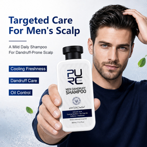 Private Label Dandruff Scalp Treatment Men Shampoo for Anti-Itch Organic Salicylic Acid Anti Dandruff Shampoo White Label