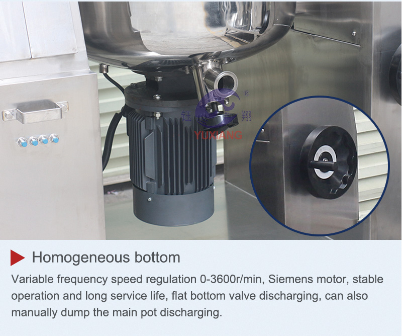 100L Vacuum Cosmetic Mixing Machine for Making Keratin Shampoo