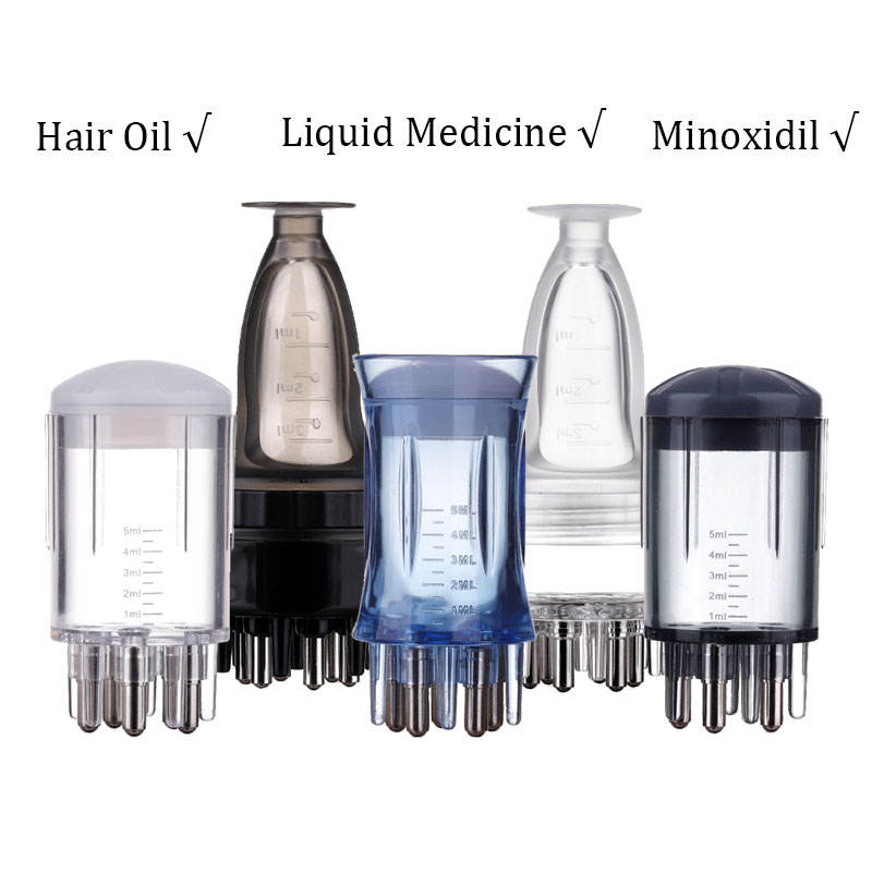 Hair Growth Tool Hair Serum Dispenser Oil Applicator Scalp Massage Comb Shampoo Brush for Scalp Treatment Hair Growth