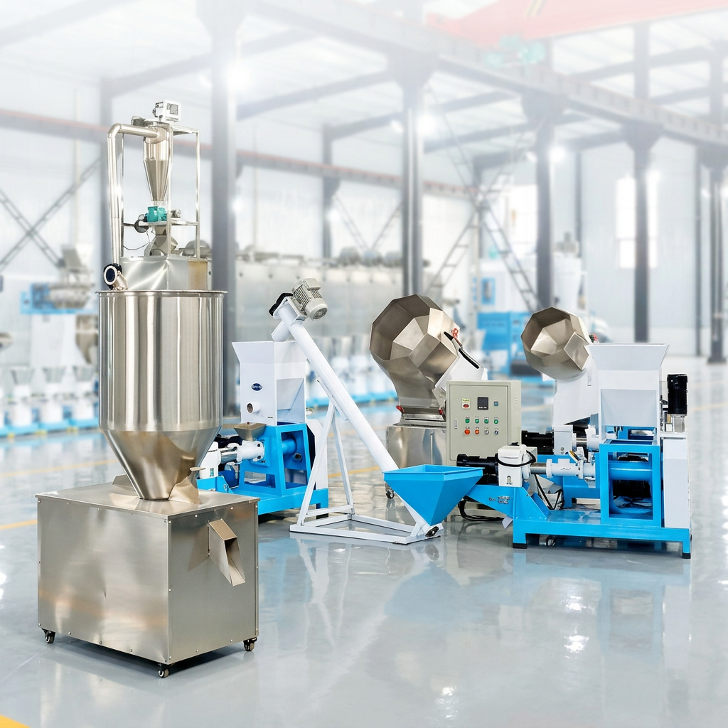 80kg/h specialty feed test machine with quick die swap for formula trials