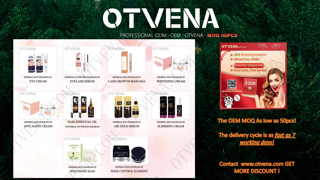 OTVENA Instant Smoothing Eye Cream Minimize Wrinkles Even Skin Tone Under Eye Base for Makeup Custom Logo