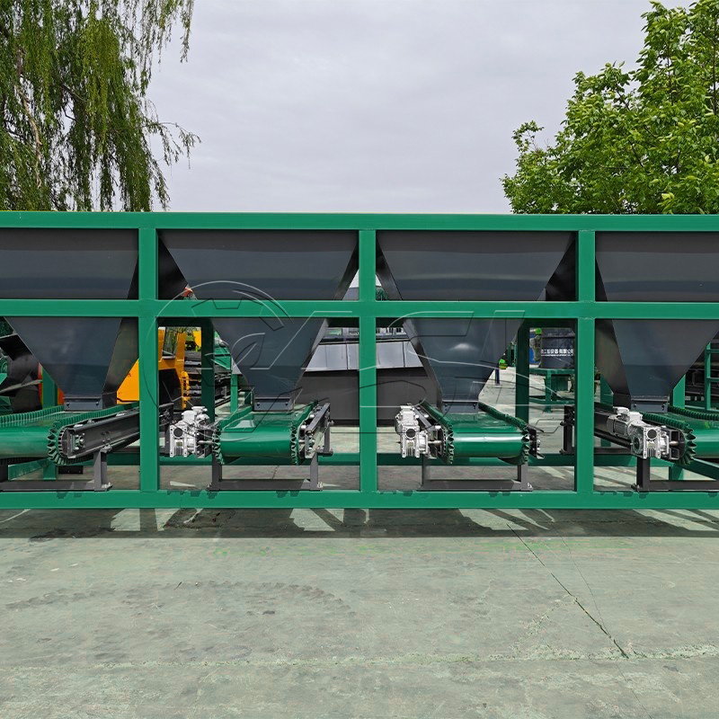 Fast-Calibration High-Accuracy Dynamic Batching System with Self-Check Function Motor for Organic Fertilizer Formula Adjustments