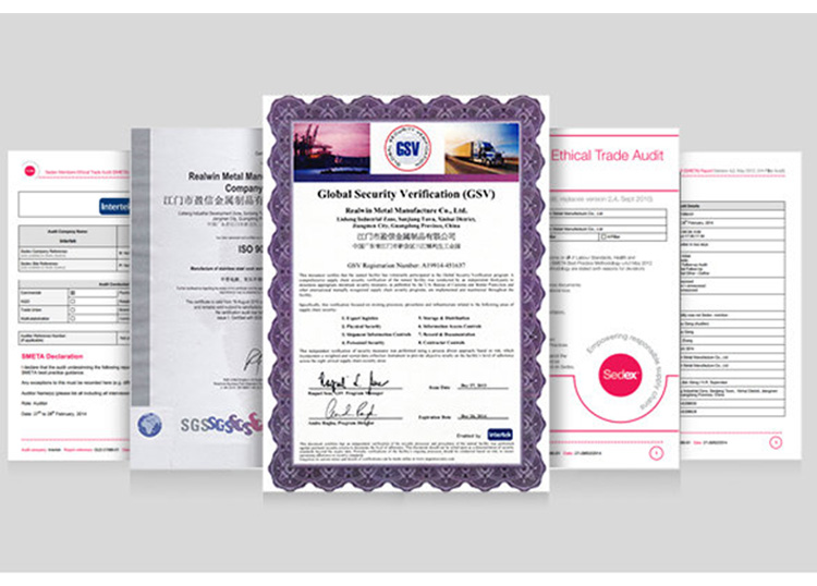 Certifications